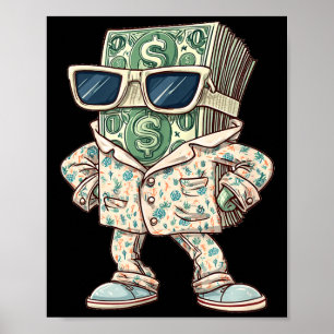 Casual Money Sleepwear Costume For Cash Lovers Poster
