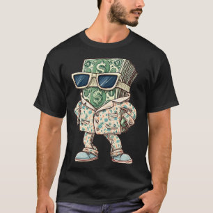 Casual Money Sleepwear Costume For Cash Lovers T-Shirt