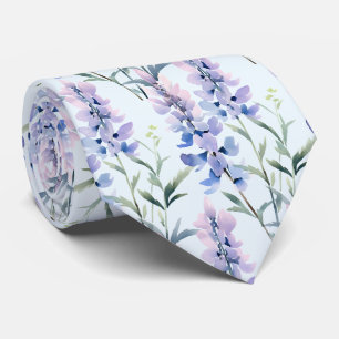 Casual Office Wildflowers Boho Neck Tie