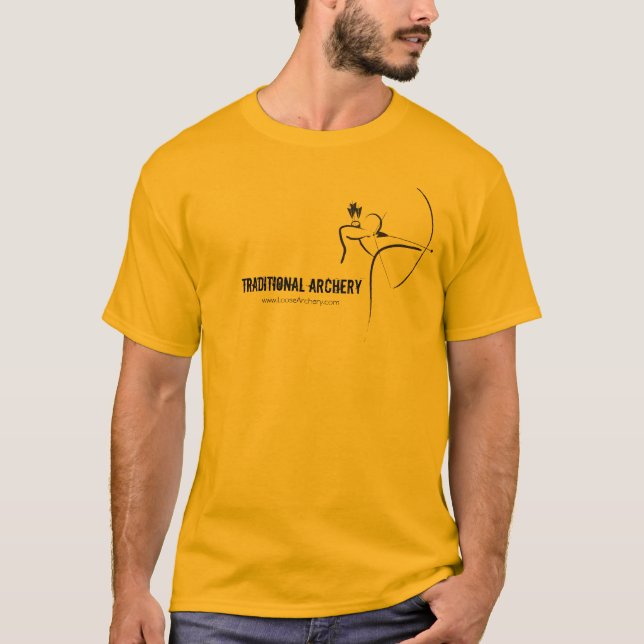Casual Target or Hunting Trad Archery - Light shrt T-Shirt (Front)