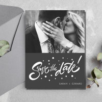 Casual Wedding Photo Budget Save the Date