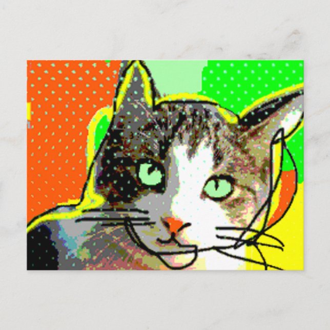 cat 02 postcard (Front)