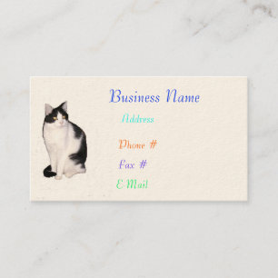 Cat 12, Business Cards