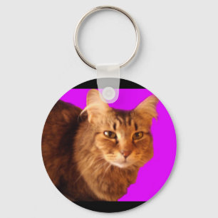 Cat 14 Keychain