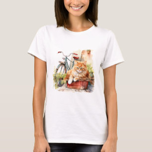 Cat 1 in Fall T-Shirt