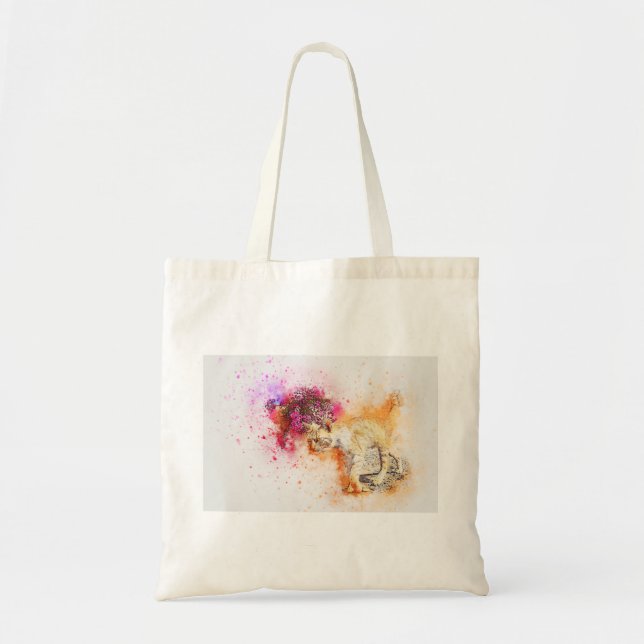 Cat 1 tote bag (Front)