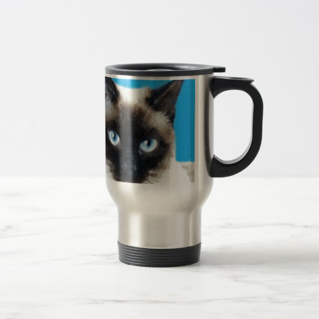 Cat 1 travel mug (Right)