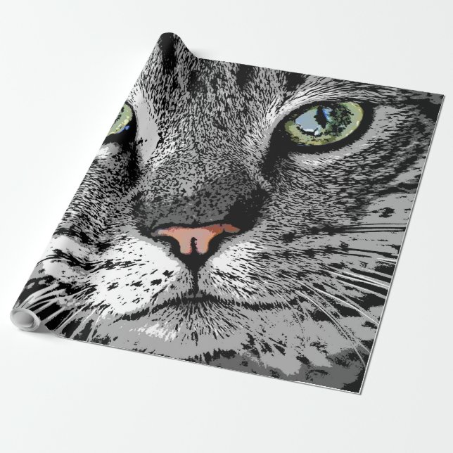 Cat_2015_0503 Wrapping Paper (Unrolled)