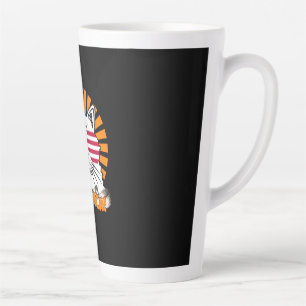 Cat 4th of July Meowica Latte Mug