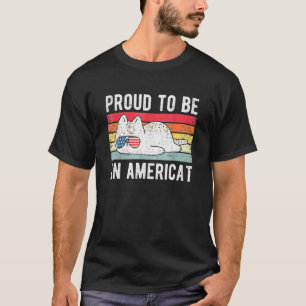 Cat 4th Of July Meowica Merica Men Usa American Fl T-Shirt