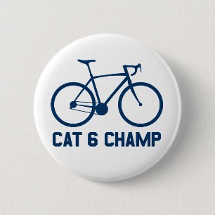 CAT 6 Champ 6 Cm Round Badge