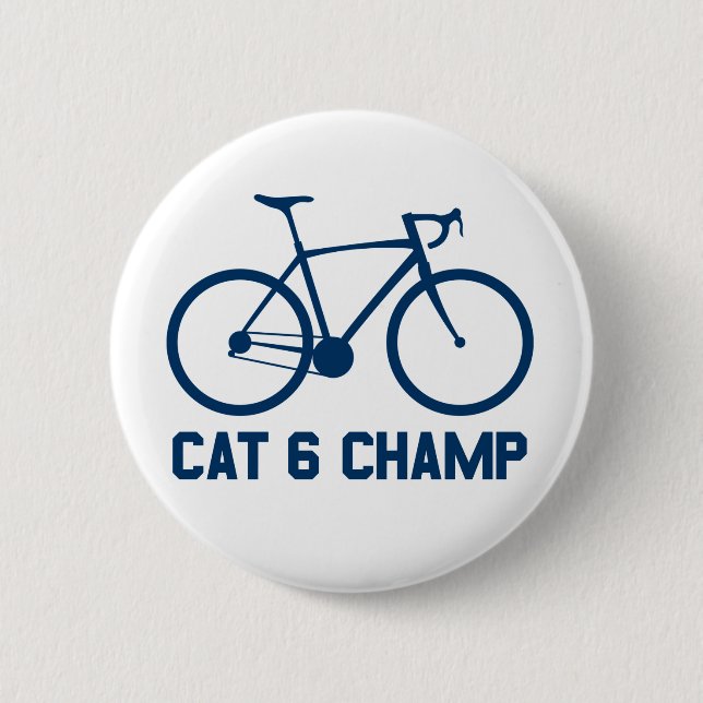 CAT 6 Champ 6 Cm Round Badge (Front)
