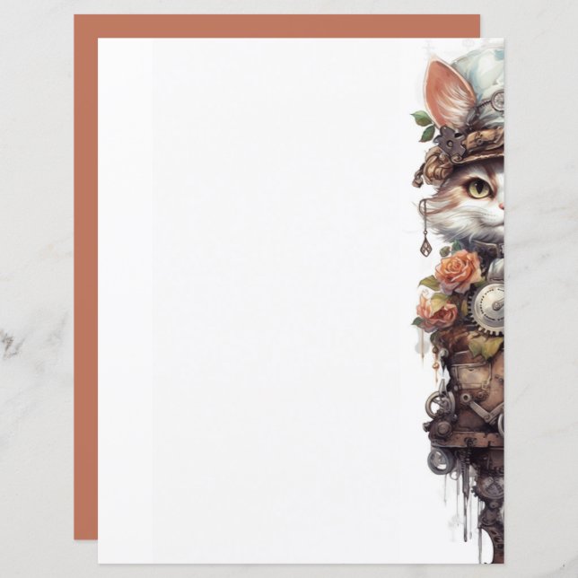 Cat 8 Christmas Holiday kitten (Front/Back)