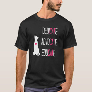 Cat Advocate TNR Cat Lover Cat Rescue Spay Neuter T-Shirt