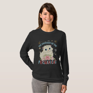 cat aesthetic,The Anatomy Of The Persian Cat T-Shirt