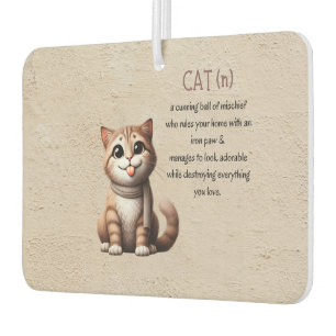Cat Air Freshener – Cute Car Decor