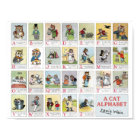 Cat Alphabet, Louis Wain