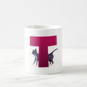 Cat Alphabet T Mug