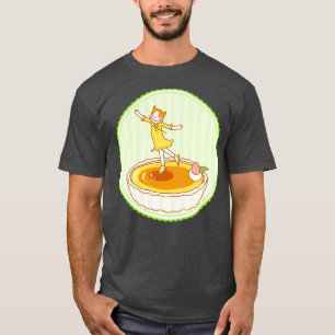 Cat amp Creme Brulee Pastry version T-Shirt