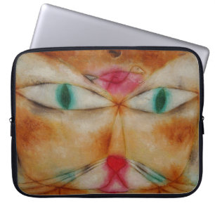 Cat And Bird For Laptops Laptop Sleeve