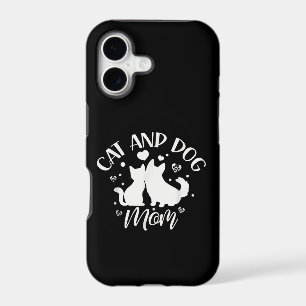 Cat And Dog Mum Girl Lover Dogs Cats Mother Mummy