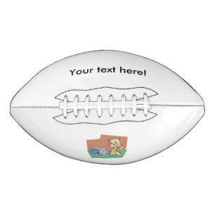 Cat and fish bowl clipart football