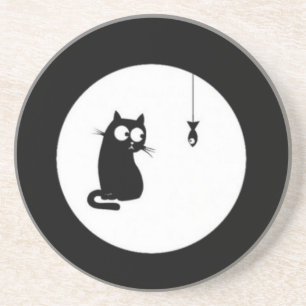 Cat and Fish (Cat and Fish) Coaster
