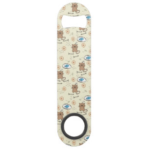 cat and fish pattern