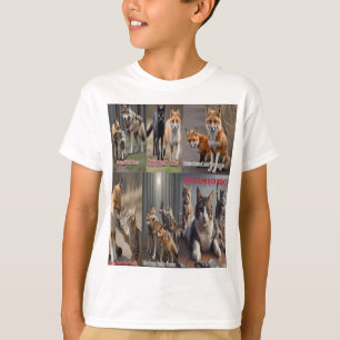 cat and foxes story T-Shirt