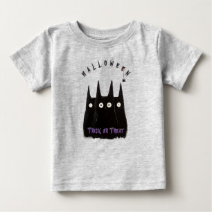 Cat and Halloween, personalized Baby T-Shirt