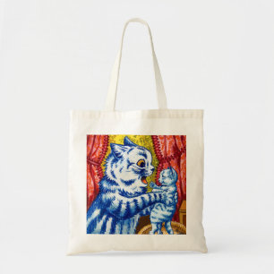 Cat and Her Kittens Tote Bag
