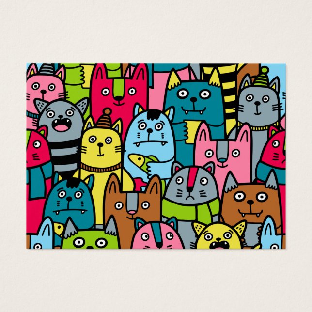 Cat and kittens (Front)