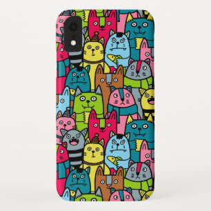 Cat and kittens Case-Mate iPhone case