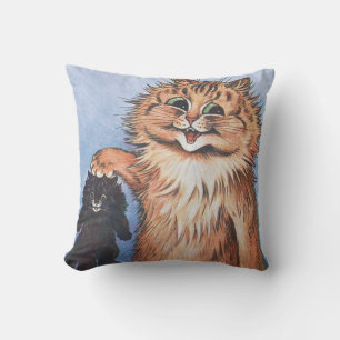 Cat and Kittens, Louis Wain Cushion