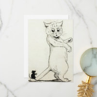 Cat and Mouse by Louis Wain