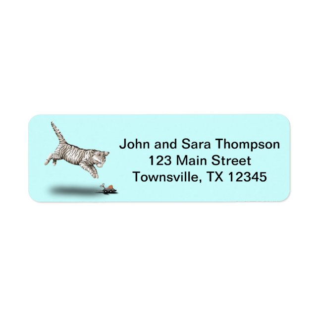 Cat and Mouse cartoon (Front)
