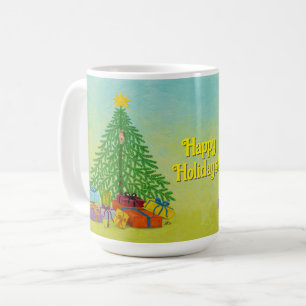 Cat and Mouse Classic Holiday Coffee Mug