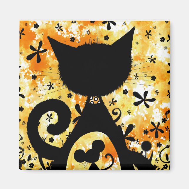 Cat and Mouse - magnets (Front)