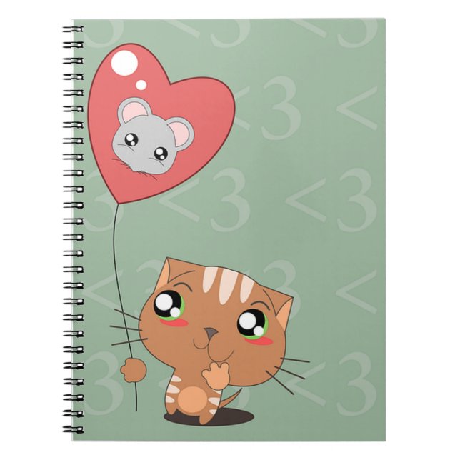 Cat and Mouse Notebook (Front)