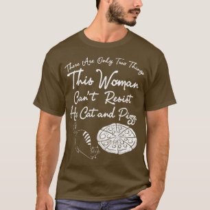 Cat And Pizza Apparel Funny Cute Cats Lover Desig T-Shirt
