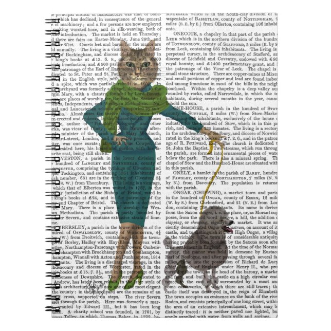 Cat and Poodle Spiral Notebook (Front)