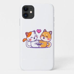Cat And Shiba Inu Case-Mate iPhone Case