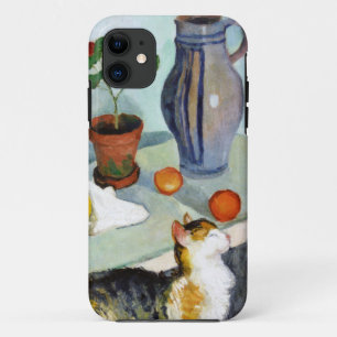 Cat and Still Life, August Macke Case-Mate iPhone Case
