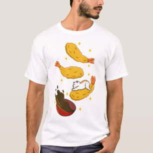 Cat and Tempura  T-Shirt