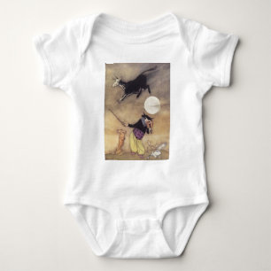 Cat and the Fiddle Baby Bodysuit