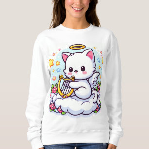 Cat Angel Sweatshirt