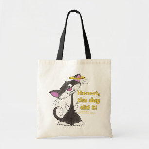 Cat Angel Tote Bag