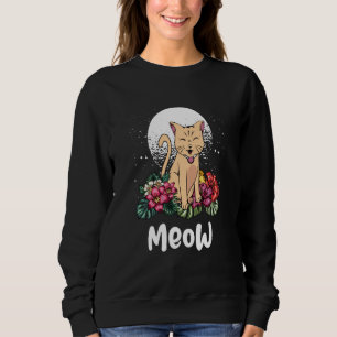 Cat Animal Meme Kitten Animal Pun Cat Mom Sweatshirt