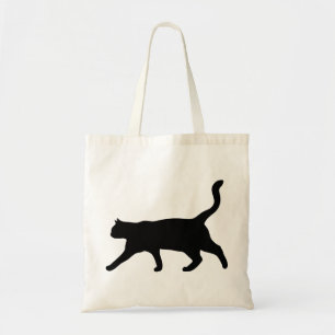 Cat Animal The Silhouette Domestic Cat Kitten Tote Bag