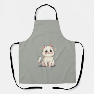 cat apron